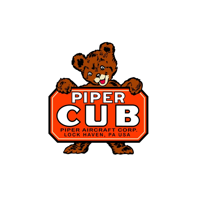 WWII Vintage Piper Cub Tapestry