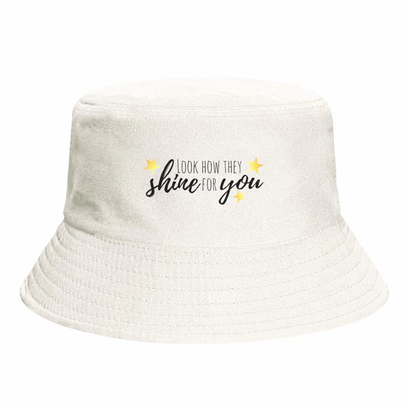 Coldplay Shine For You Bucket Hat