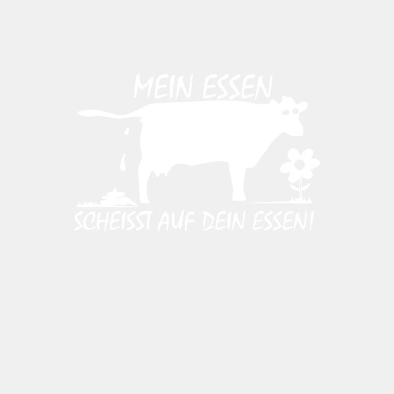 Vegetarier Mein essen scheißt Male Tank Top