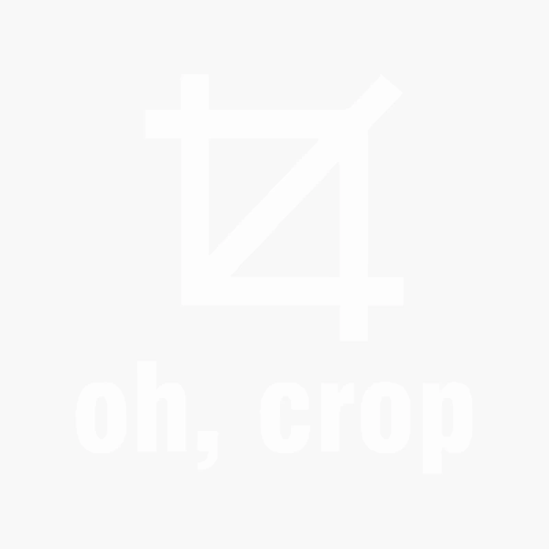 Oh Crop Cotton Tote Bag