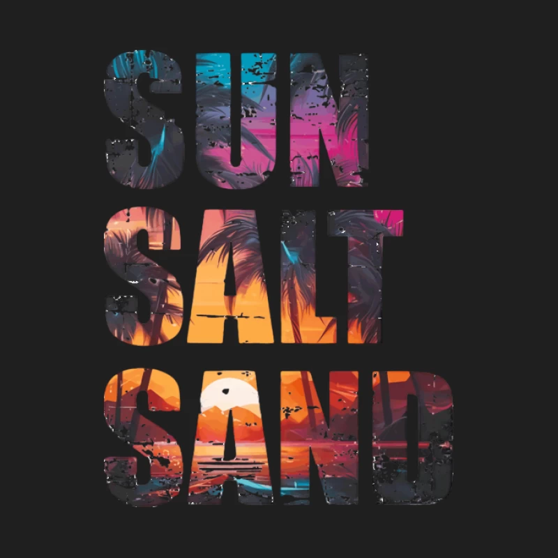 Strandstimmung: Sonne, Salz und Sand Herren Tanktops