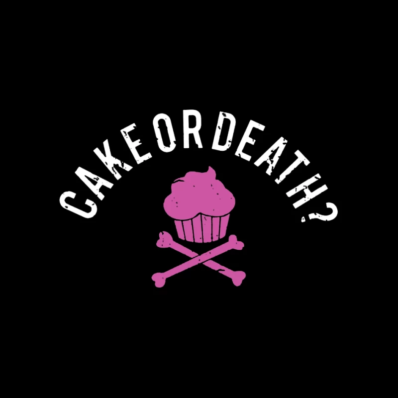 Cake or Death Theme Pin