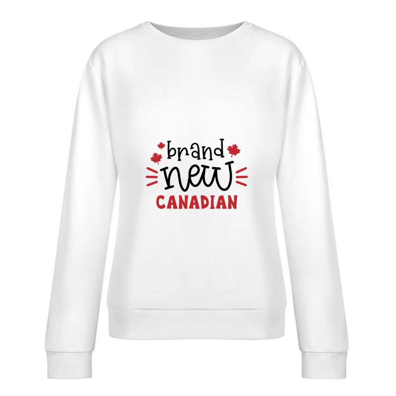 Design de Marque Canadien Femme Sweat-shirt à enfiler