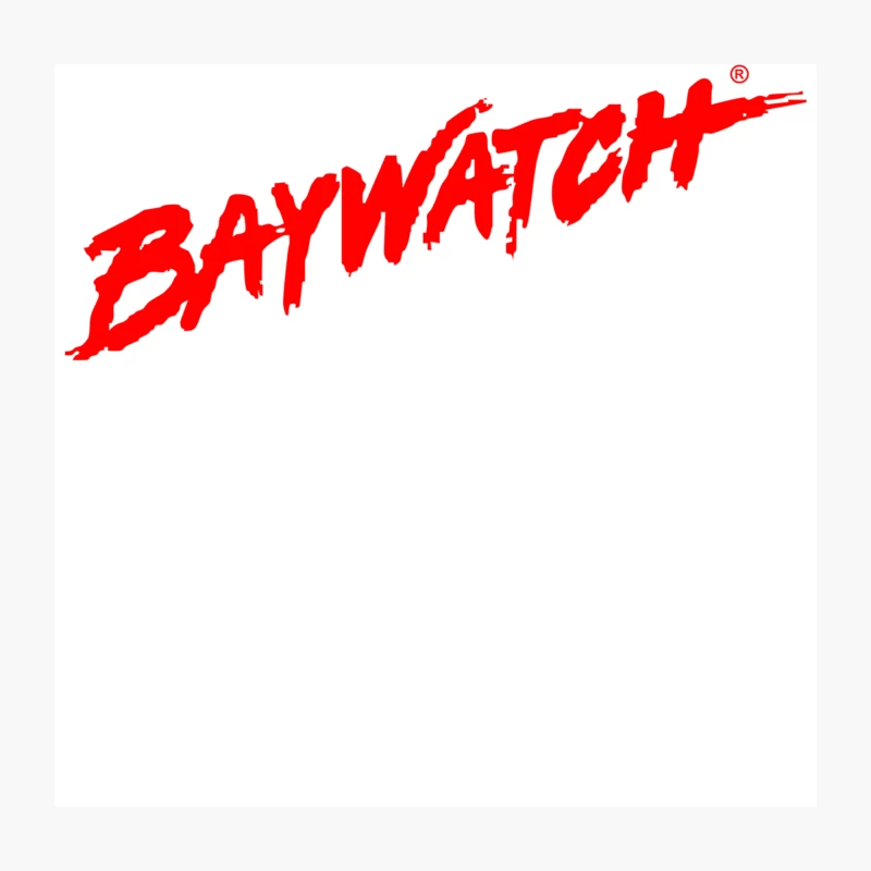 Baywatch Throw Pillow