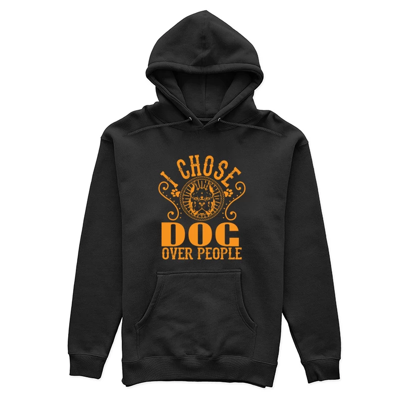 Amour des chiens avant tout Femme Sweat à capuche