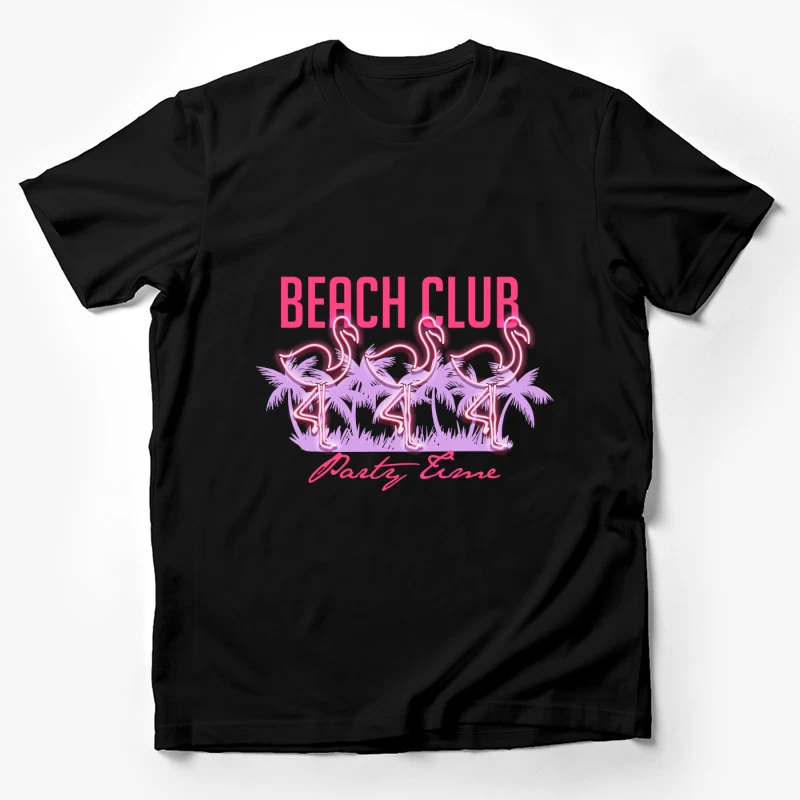 Soirée Club de Plage Flamant Homme T-Shirt