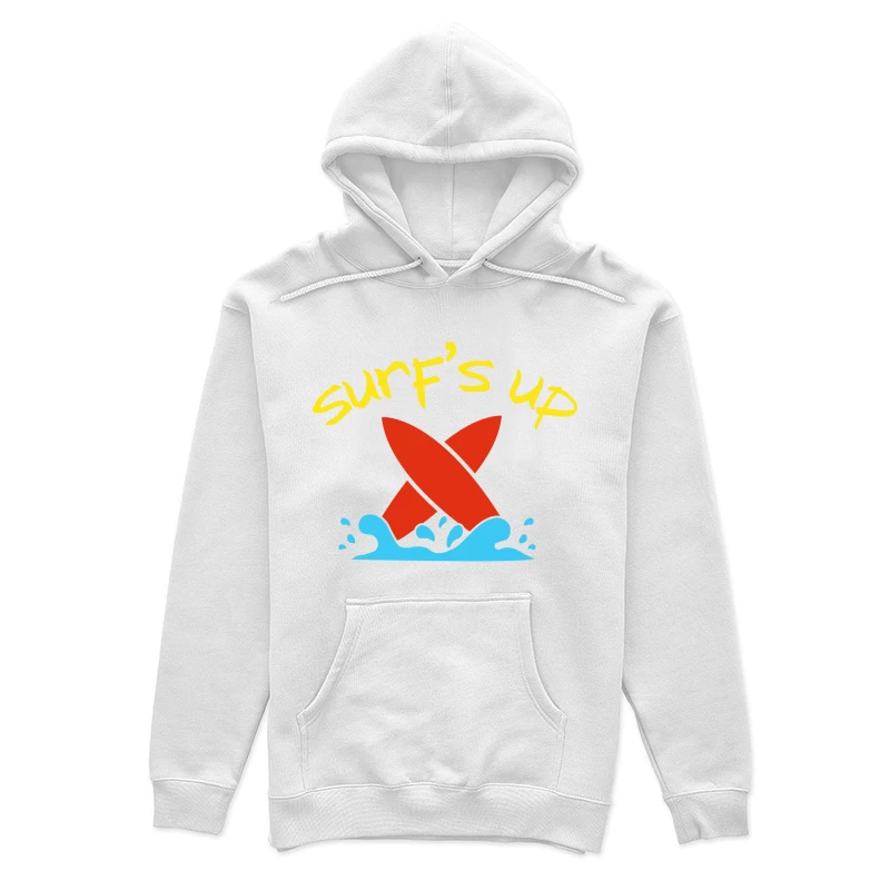 Aloha Surfer, planches de surf croisées Femme Sweat à capuche