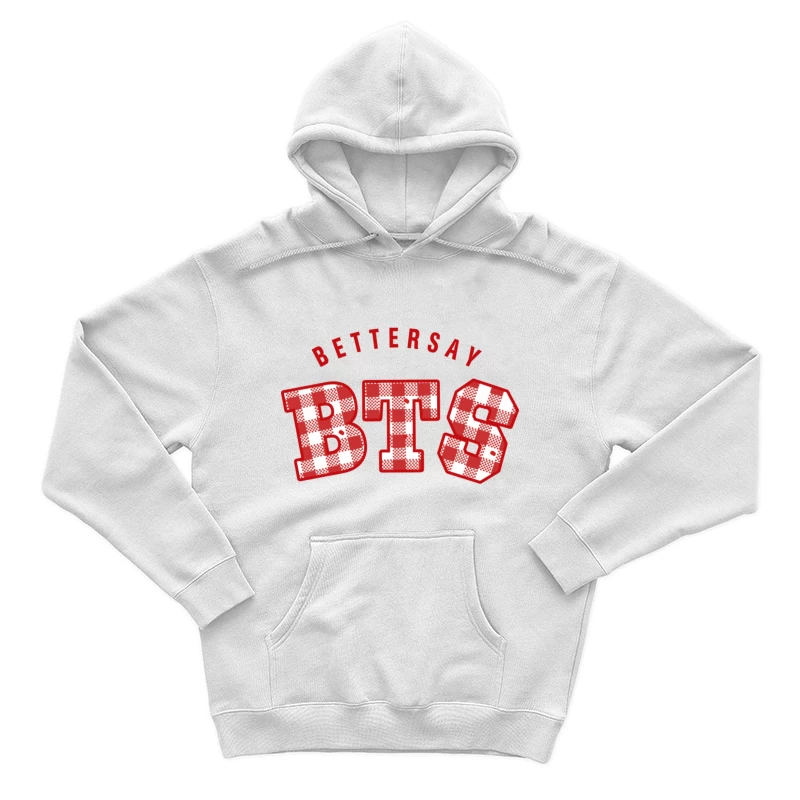 BTS Karomuster Design Herren Pullover Hoodie