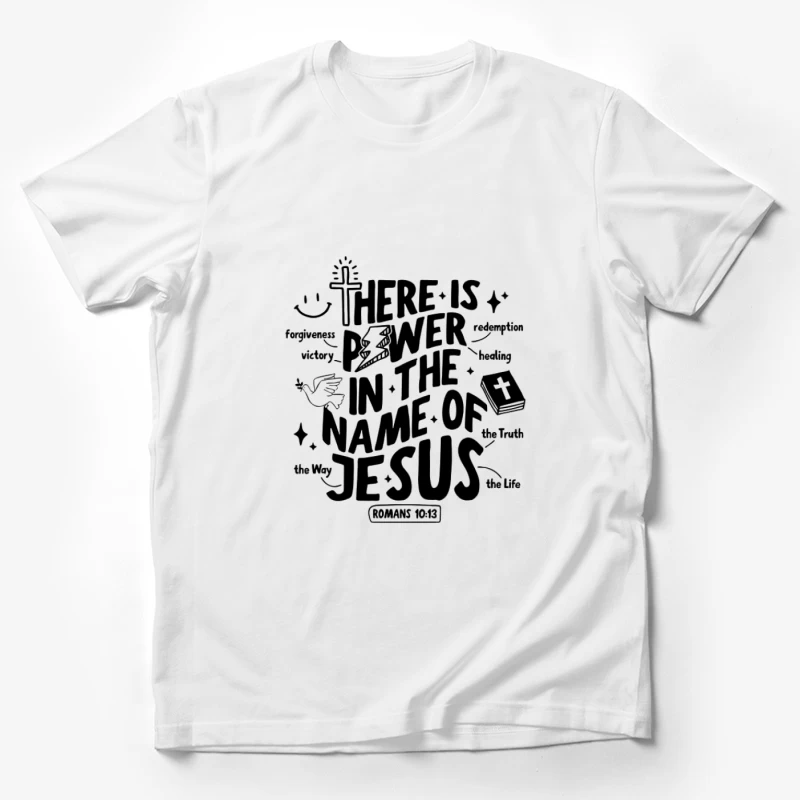 Puissance du nom de Jésus Homme T-Shirt