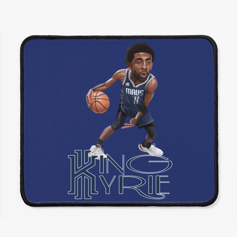 Dallas Mavericks - Kyrie Irving - KING KYRIE Mouse Pad