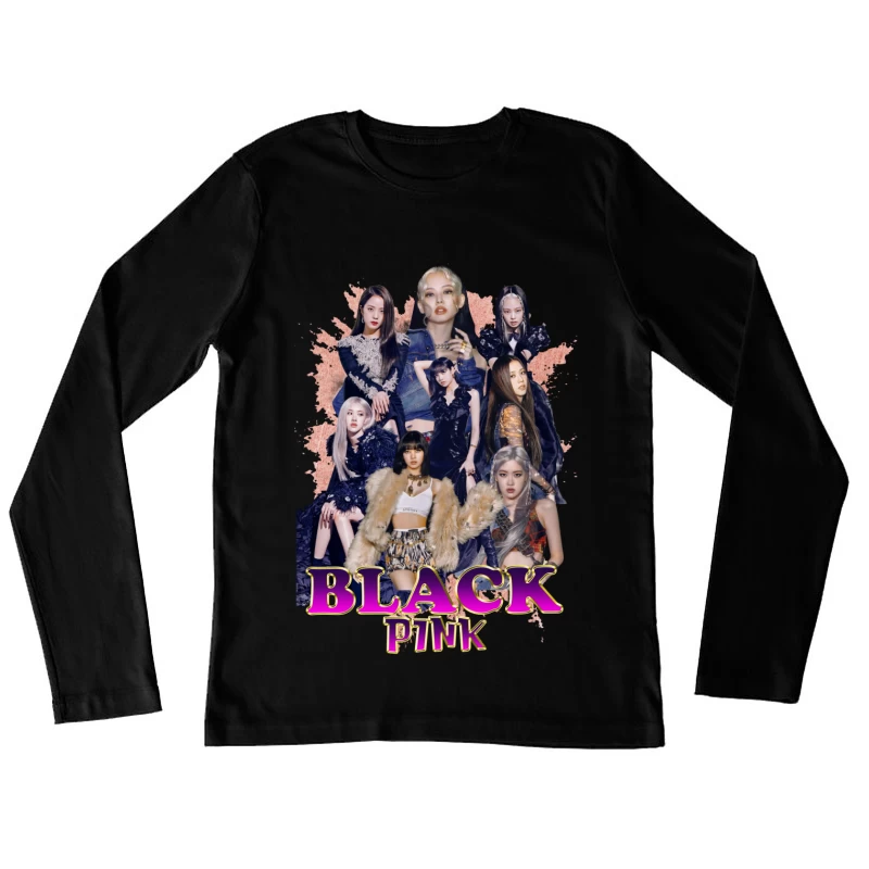 Blackpink: The Global K-Pop Sensation Female Long Sleeve T-Shirt