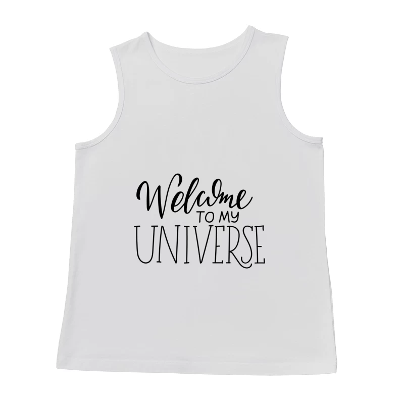 Willkommen in meinem Universum Herren Tanktops